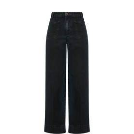 Alina High-Rise Flared Leg Jeans