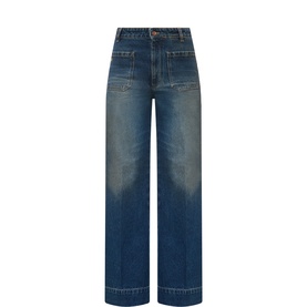 Alina High-Rise Flared Leg Jeans
