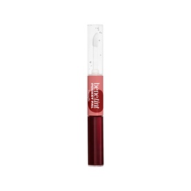 Benefit Benetint Pocket Pal lip gloss in Original Rose, dual-ended pen with deep red tinted base and clear gloss top