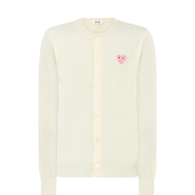 Heart Logo Patch Cardigan