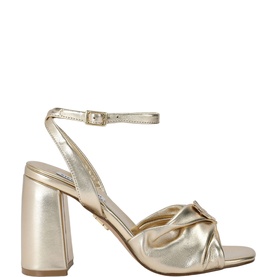 Montage Metallic Heeled Sandals