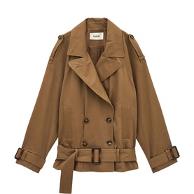 Winnie Cropped Trench Coat