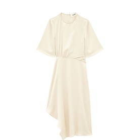 Wila Asymmetric Flared Dress