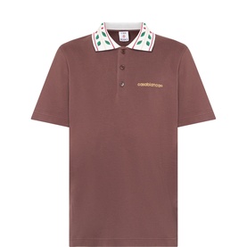 Laurel Pique Logo Polo Shirt
