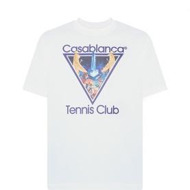 Monde Perdu Tennis Club Logo T-Shirt