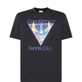 Monde Perdu Tennis Club Logo T-Shirt