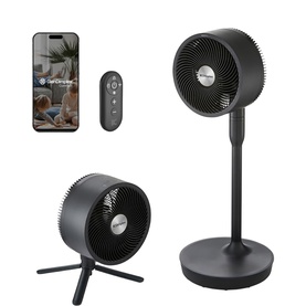DuoCool Smart 2-in-1 Cordless Fan Black