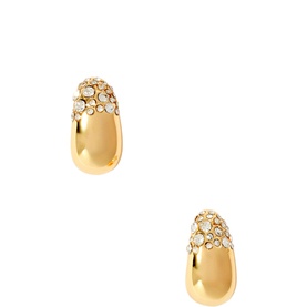 Pave Embellished Stud Earrings