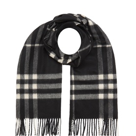 Giant Check Print Scarf