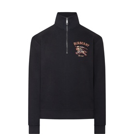 Jacob Knight Logo Half-Zip Sweatshirt