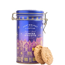 Night Before Christmas Stem Ginger Biscuits Tin 200g