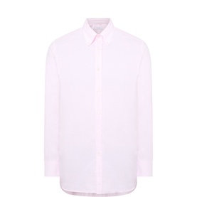 Casual Striped Oxford Shirt