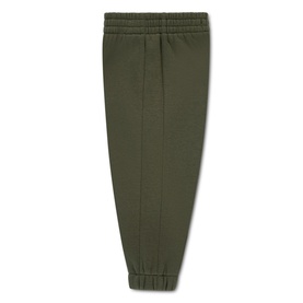 Levi's Olive Night baby jogger trousers with elasticated waistband and cuffed ankles, part of a set