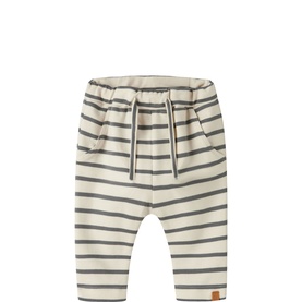 Logo Label Striped Trousers