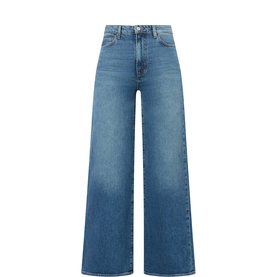 Frances 32" High-Rise Wide Leg Jeans