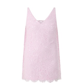 Lace Cape Mini Shift Dress