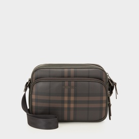 City Check Pocket Crossbody Bag