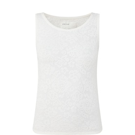 Boxer Cashmere Lace Tank Top