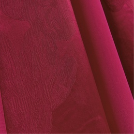 Hobbs Duvet in Topaz Pink with tonal floral jacquard pattern, shown as close-up fabric detail