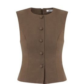 Padded Shoulder Waistcoat