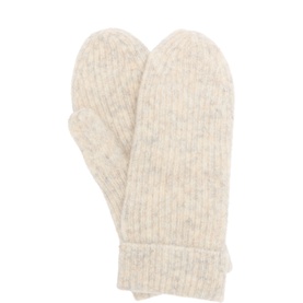 Sapia Logo Ribbed Mittens