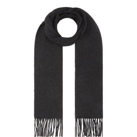Jolly Logo Fringed Scarf