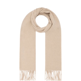 Jolly Logo Fringed Scarf