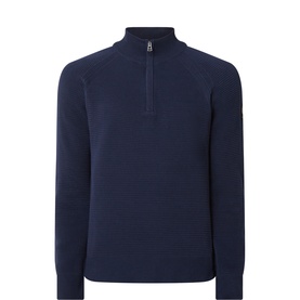 Bradwell Textured Half-Zip Sweater