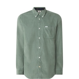Ramsey Logo Tag Corduroy Casual Shirt