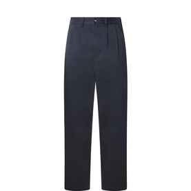 Yorklane Twill Tapered Leg Trousers