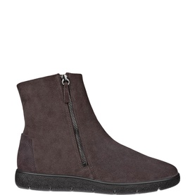 Bella 2 Suede Zip Ankle Boots