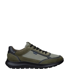 City Stride Suede Leather Lace-Up Shoes