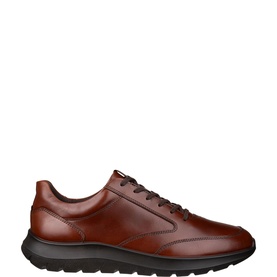 City Stride Leather Lace-Up Shoes
