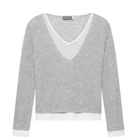 Double Layered Knitted Top