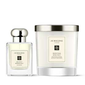 Sea Salt Cologne & Candle Gift Set