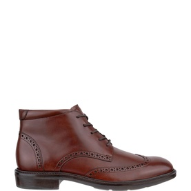 Metropole Prague Leather Ankle Boots
