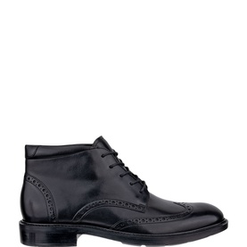 Metropole Prague Leather Ankle Boots