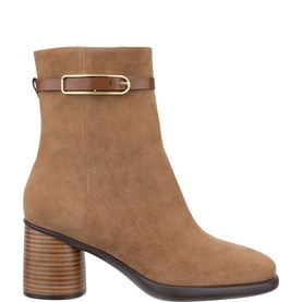 Sculpted LX 55 Suede Heeled Boots