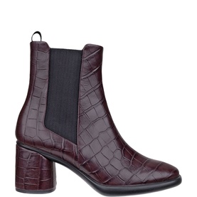 Sculpted LX 55 Leather Chelsea Heeled Boots