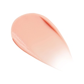 Too Faced Primed & Peachy Primer swatch showing a peach-toned creamy texture