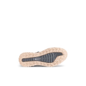 Ecco women's shoe sole in raisin, featuring a chunky lugged outsole with Michelin branding in blush pink tones.