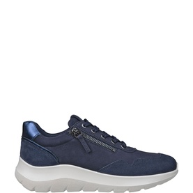 Valerie Nubuck Leather Lace-Up Trainers