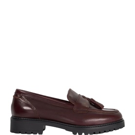 Gracelyn Wide Fit Cleated Tassel Loafers