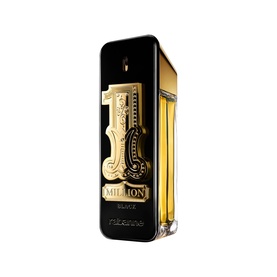 Paco Rabanne 1 Million Black Eau de Parfum, black and gold bottle with embossed dollar sign motif