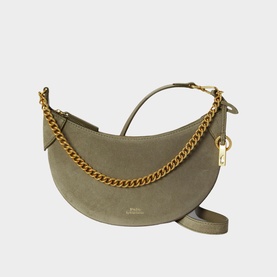Polo ID Suede Mini Chain Bag