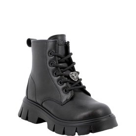 Randy Charm Lace-Up Boots