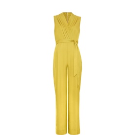 Taylor Pleated Wrap Jumpsuit