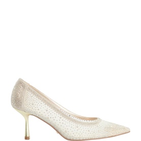 Brivelle Mesh Embellished Court Shoes