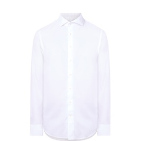 Slim Fit Single-Cuff Travel Formal Shirt