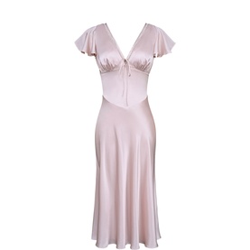 Ravella Silk Flared Tea Dress